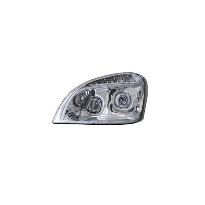 LH Headlight,LED,Black,2008-2017,Freightliner Cascadia