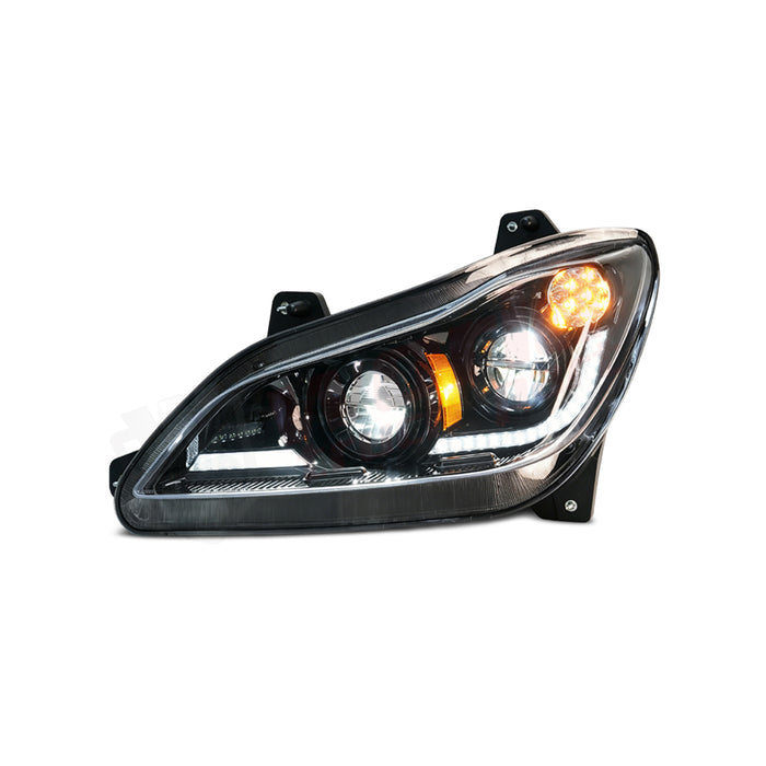RH Headlight,Black Finishing,2021+,Kenworth T680
