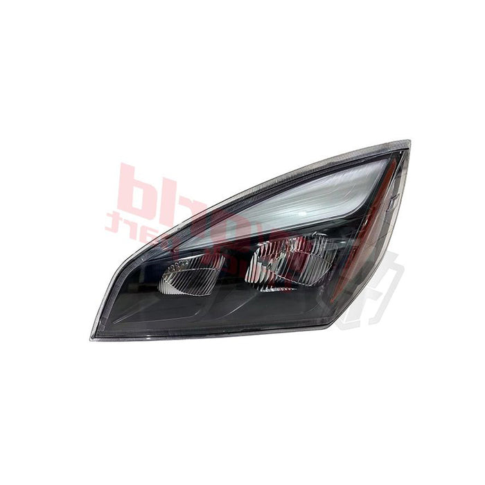 LH Headlight, LED,Black Housing, 2018+, Freightliner Cascadia