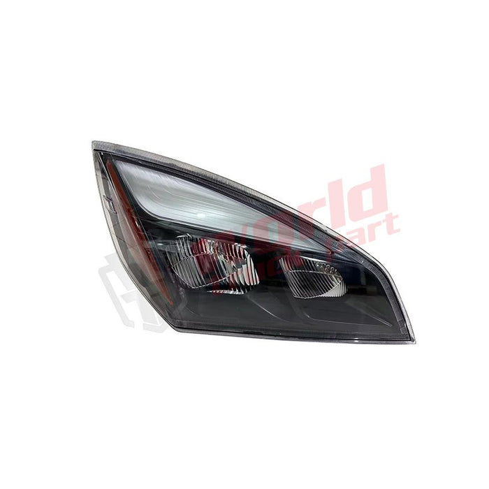 RH Headlight, LED,Black Housing, 2018+, Freightliner Cascadia