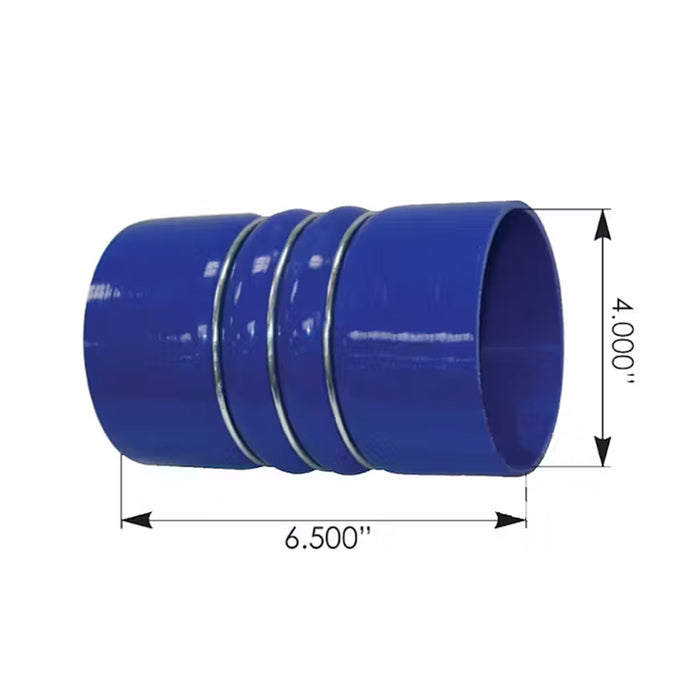 Silicone Hose 4"*6.5" 2 Humps 3 Rings Freightliner