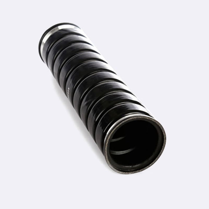 Silicone Hose,ID:100-83mm,Length:400mm,Thickness:3.5mm,9 humps,8 rings with flanges,for Volvo