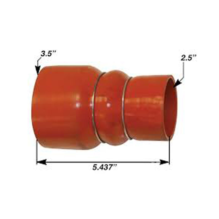 Silicone Hose reducer 1 Hump 2 Rings International