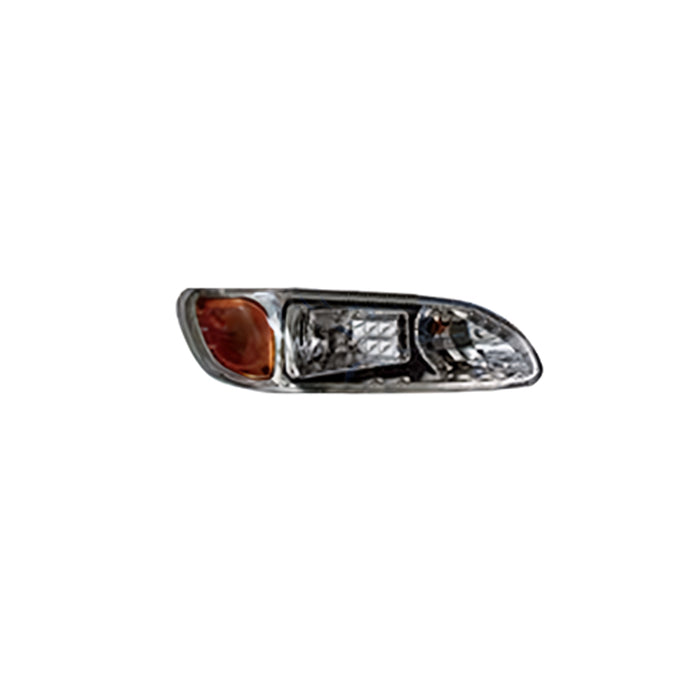 RH Headlight,Silver,Peterbilt 387