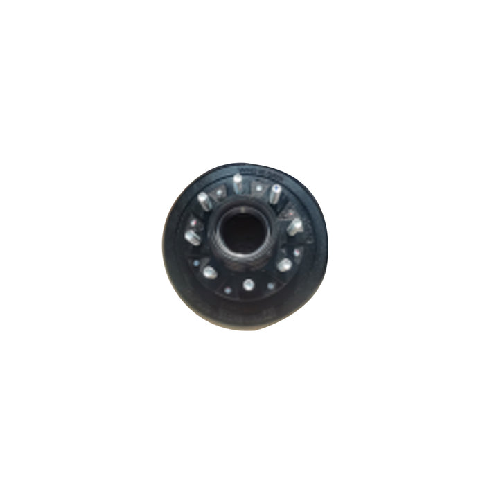U-Bolt Kit for Mounting 8,000-lb, Round Trailer Axles - 8" Long U-Bolts