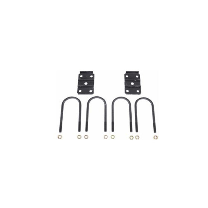 U-Bolt Kit for Mounting 5,200-lb to 7,000-lb, Round Trailer Axles - 7" Long U-Bolts