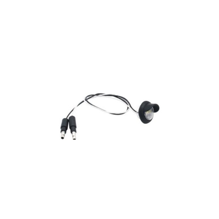 3/4"Marker Side Light，2 super diodes，Voltage:12V，Design fit 3/4"hole ，Hard wiring connection to vehicle harness