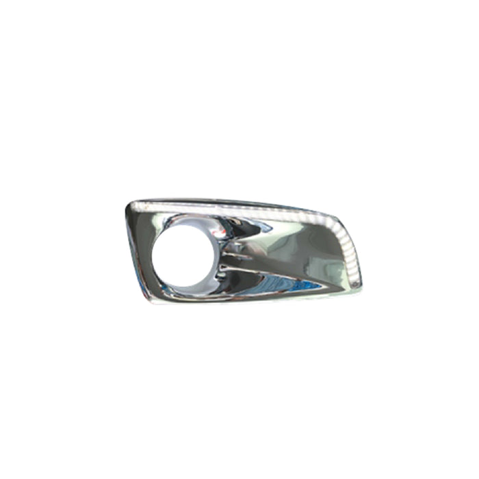 RH LED Fog Light with white LED ,Chrome,  2008-2015 Kenworth T660