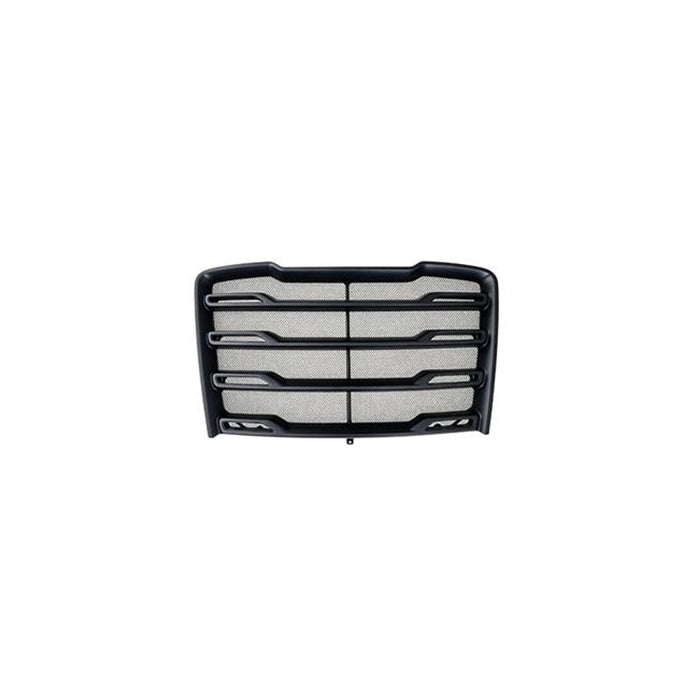 Grille, Black, with Bug Screen, Standard, 2026, Freightliner Cascadia