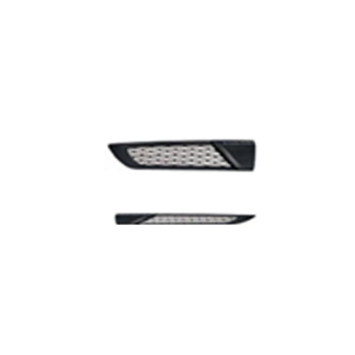 LH Long Air Intake Bezel Assembly, Black, 2026, Freightliner Cascadia