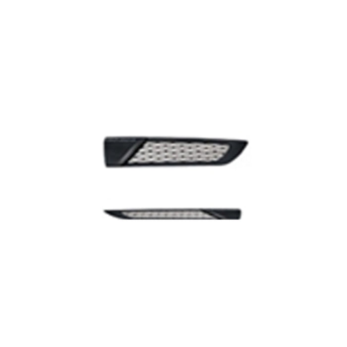 RH Long Air Intake Bezel Assembly, Black, 2026, Freightliner Cascadia