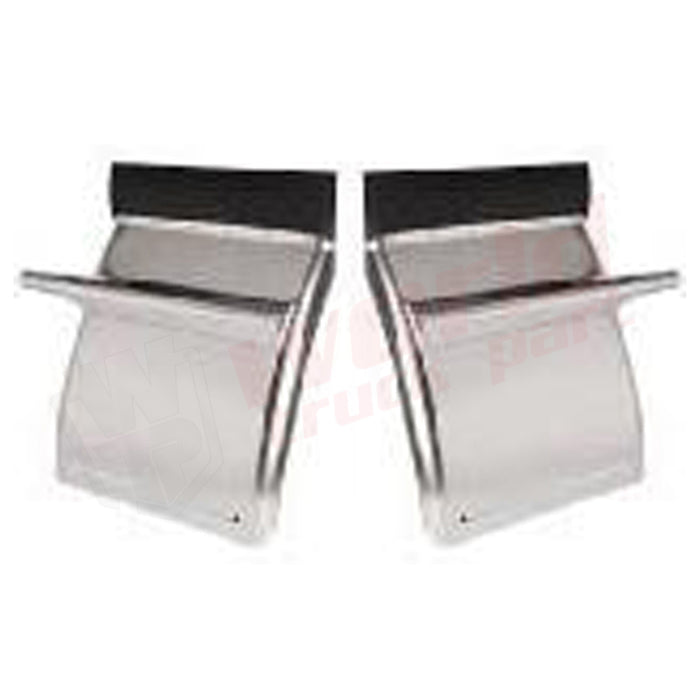 Fender Pair 430 Stainless Steel With Skin .24''*29'' Universal