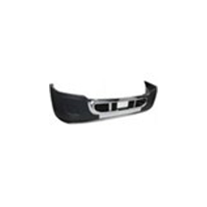 Unassembled Bumper Pieces Set,w/o Hole, Chrome Trim, 2008-2017, Freightliner Cascadia