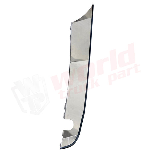 LH Bumper Stripe with Hole,Steel Chrome,2018+ , Freightliner Cascadia