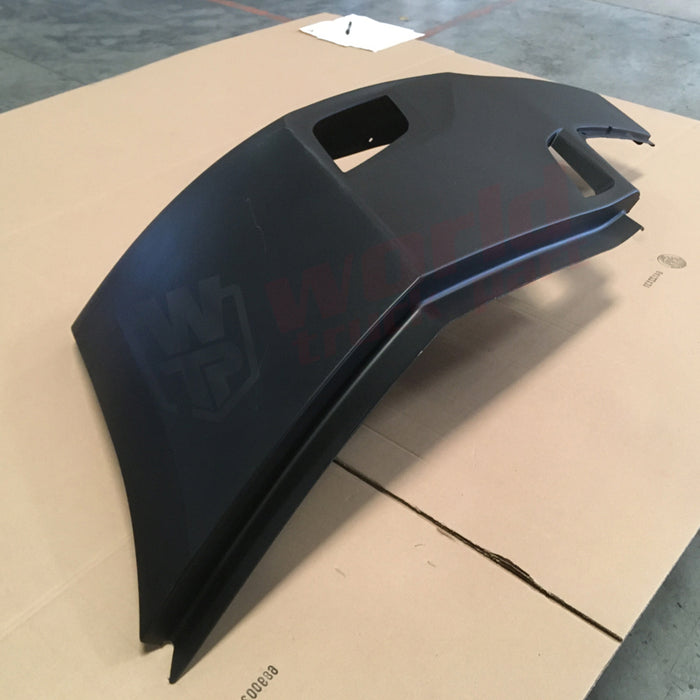 RH Corner Bumper Outer W/O Hole Black Freightliner New Cascadia (Better Quality) 2018+