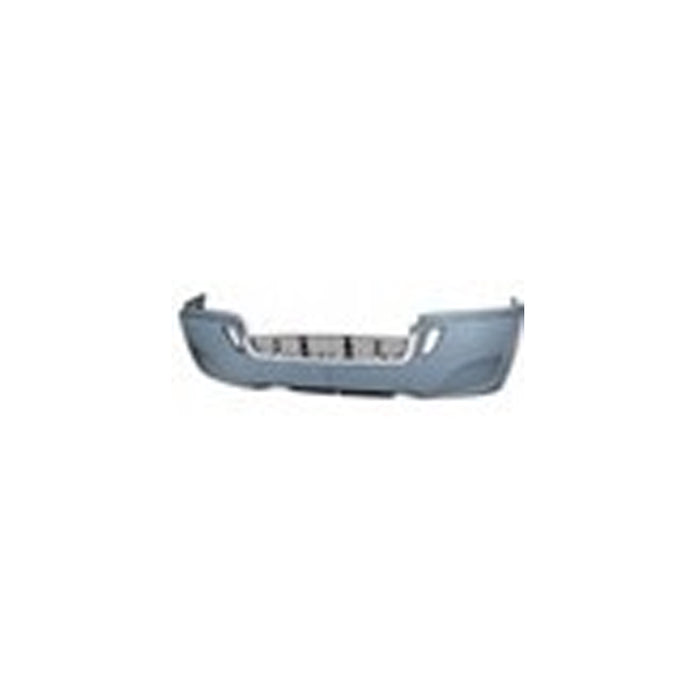 Unassembled Bumper Pieces Set,w/o Holes,Chrome Stripe, 2018-2024, Freightliner Cascadia