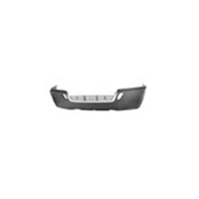 Unassembled Bumper Pieces Set, W/O Fog Lamp Hole,Chrome,2018+,Freightliner Cascadia