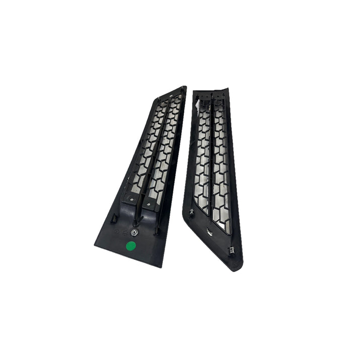 RH Side Grille, Black, 2018+, Freightliner Cascadia