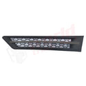LH Side Grille, Black, 2018+,Freightliner New Cascadia