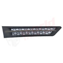 RH Side Grille, Black, 2018+,Freightliner New Cascadia