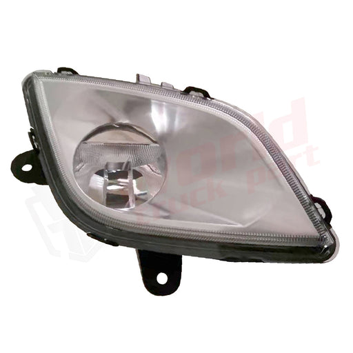 Luz antiniebla derecha, LED, carcasa blanca, 2018+, Freightliner New Cascadia