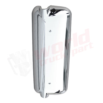 LH Door Mirror Cover, Chrome, 1996-2010, Freightliner Century