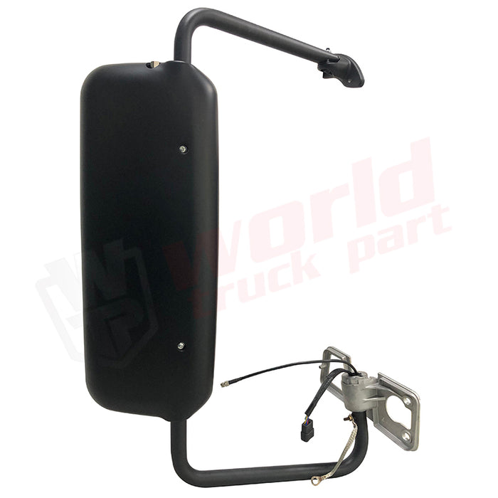 Espejo retrovisor de puerta derecho negro con soporte con calefacción y sistema eléctrico 1996-2010 2002+ Freightliner Century Columbia