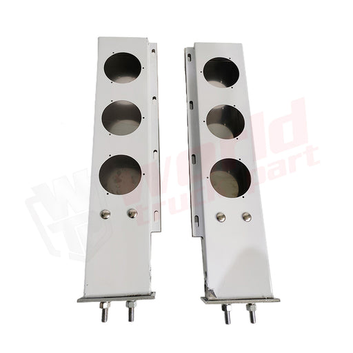 Rear Light Bars Pair With Spring Loaded Ss430 ,21/2