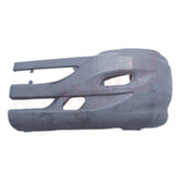 LH Corner Bumper, Black, with Holes 2006-2017, International Prostar