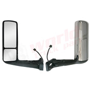 LH Door Mirror Chrome, with Bracket, with Heating,with Electrical International LT