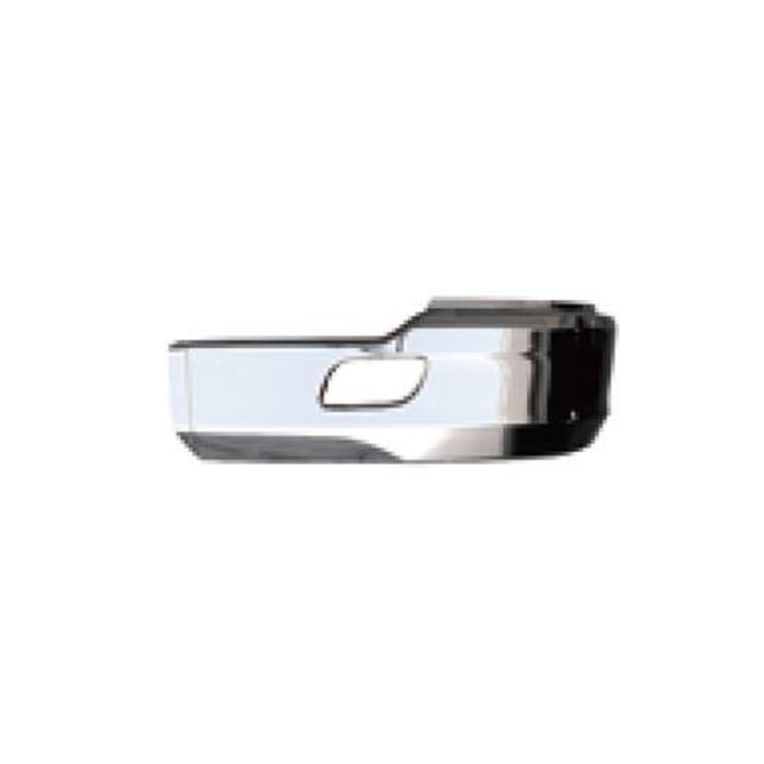 LH Corner Bumper With Bracket Steel Chrome KW T680 2014-2021