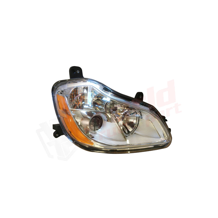 LH Headlight, Halogen, Chrome, 2013-2021, Kenworth T680