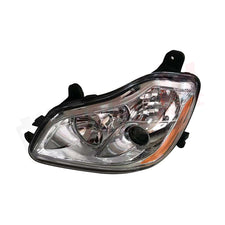 LH Headlight, Halogen, Black, 2013-2021, Kenworth T680