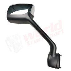 Rh Hood Mirror  Black Arm With Chrome Cover, W/O Heating, W/O Electrical 2013-2020 Kenworth T680&2010-2017 Peterbilt 579/587