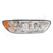 LH Headlight, Halogen with bulbs, 1998-2018, Mack Vision