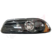Lh Headlight, Black,Halogen With Bulbs, 1998-2018, Mack Vision