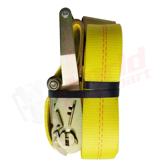 2''*30' Strap With Flat Hook/Alu Clip Bs:10,000Lbs