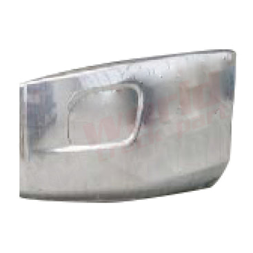 LH Corner Bumper,w/o Hole, Chrome, 2013+, Peterbilt 579