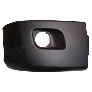 RH Corner Bumper,with Hole, Black, 2013+, Peterbilt 579