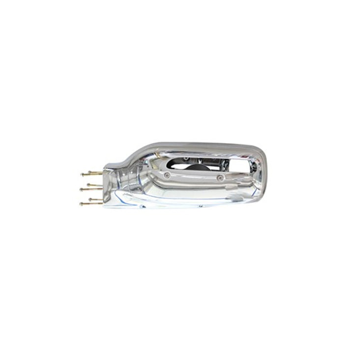 RH Backside with sidelight, Aluminum Housing,Chrome, Peterbilt 388/389