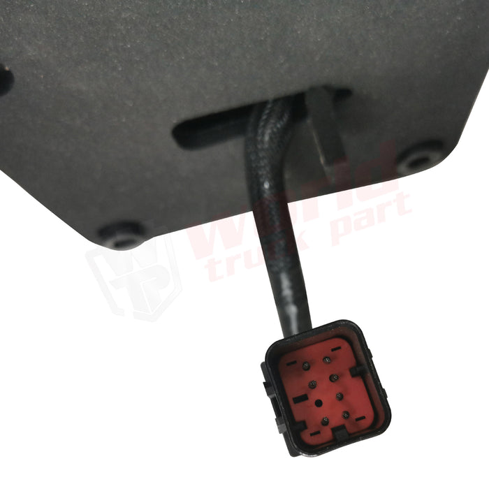RH Door Mirror Black with Bracket Heating Electrical 2012-2020 Peterbilt 579 2014-2020 Peterbilt 567