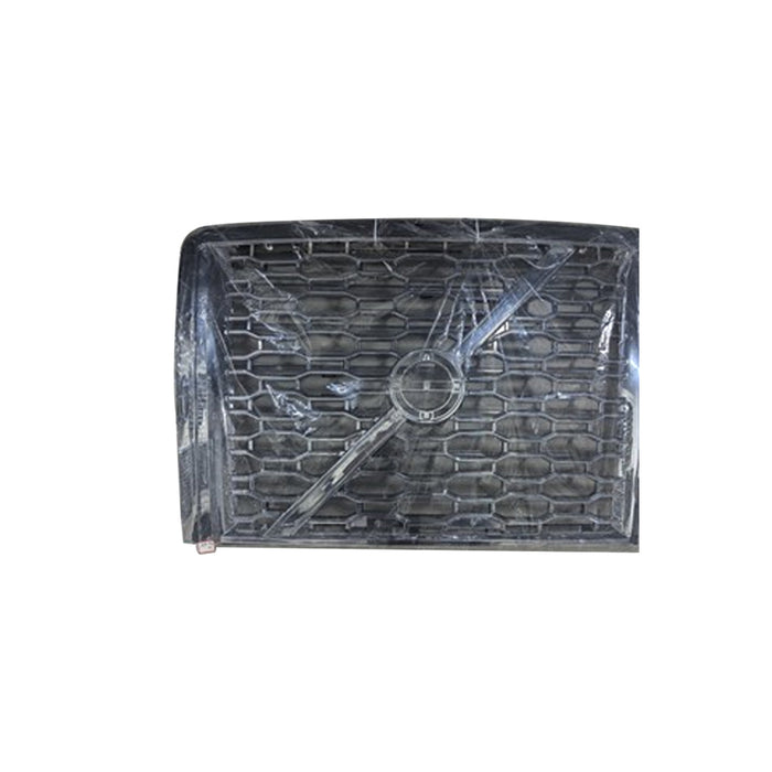 Grille with Bug Screen, Complete Chrome, with Strip,w/o Emblem, 2018+, Volvo VNL