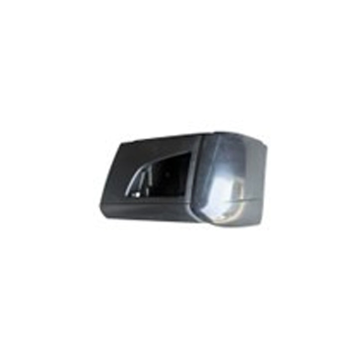 LH Corner Bumper with Hole, Black, Assenbly , 2018+, Volvo VNL