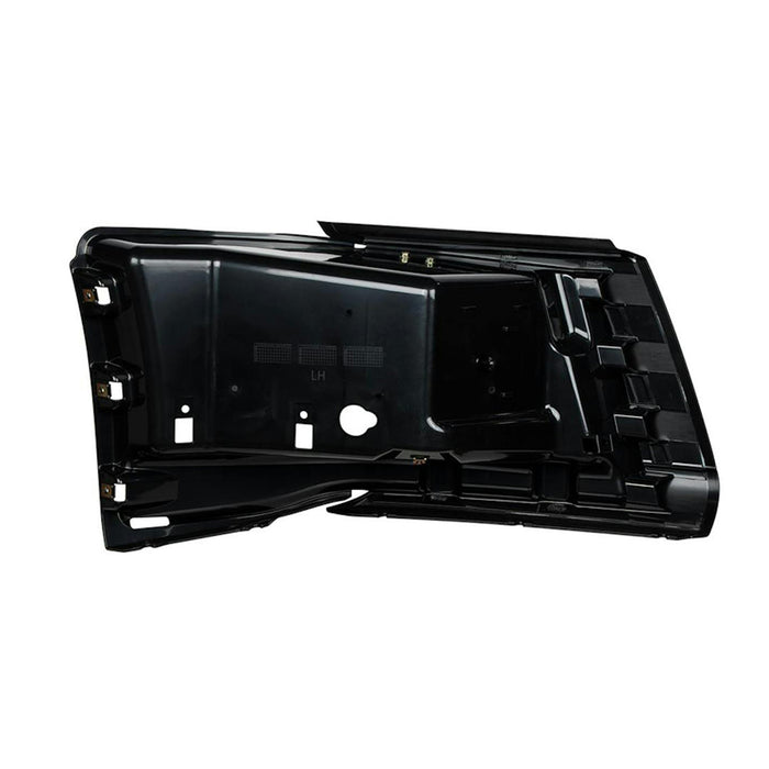 LH Corner Bumper w/o Hole Black Volvo VNL 2018+