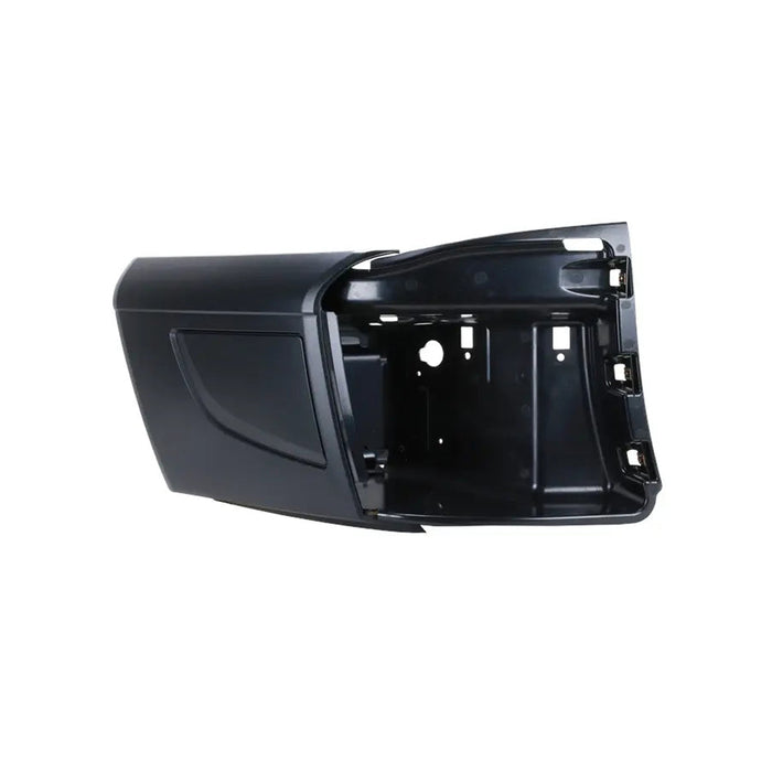 LH Corner Bumper w/o Hole Black Volvo VNL 2018+