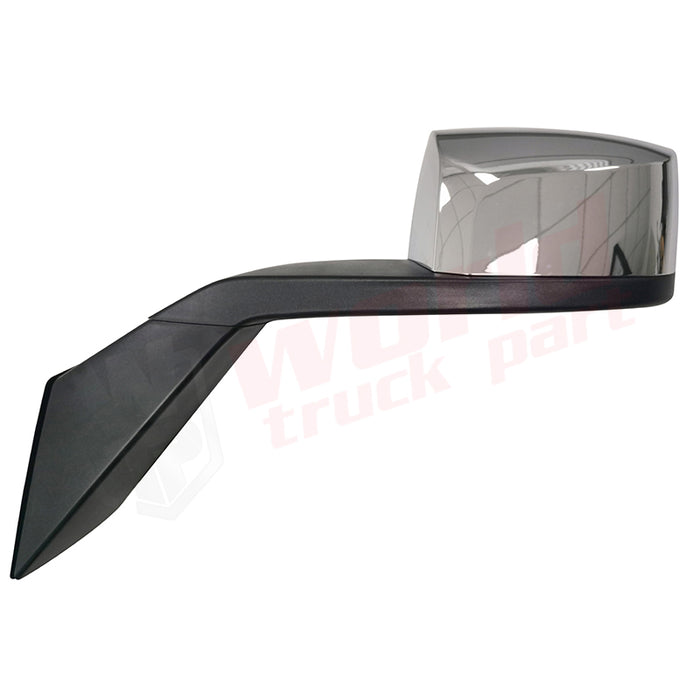 LH Hood Mirror Chrome W/O Heating Electrical Volvo VNL 2004-2016