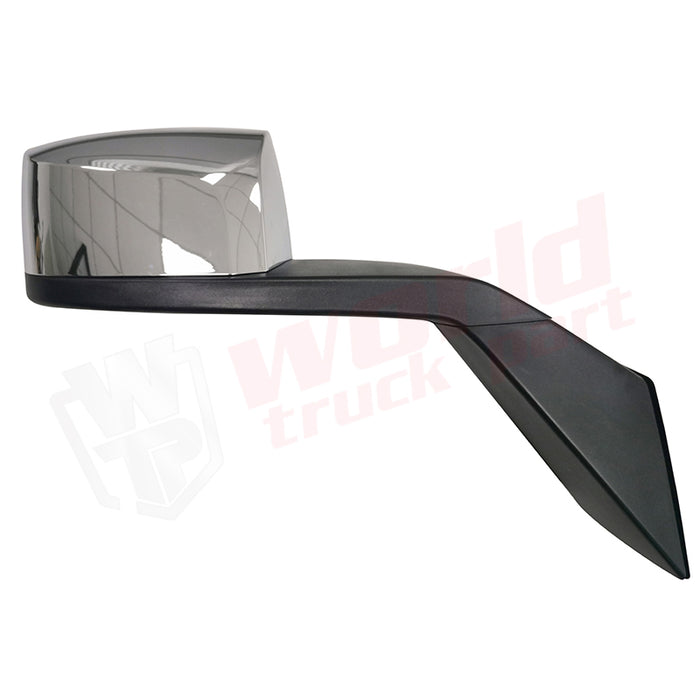 RH Hood Mirror  Chrome W/O Heating Electrical Volvo VNL 2004-2016