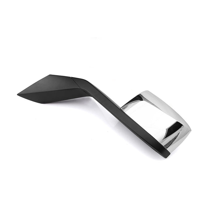 LH Hood Mirror Chrome With Heating W/O Electrical Volvo VNL 2004-2016