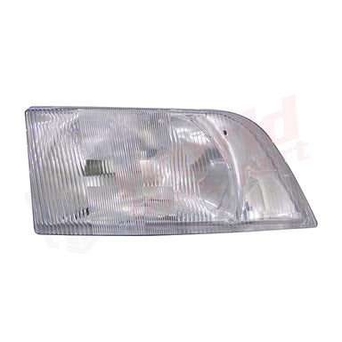 LH Headlight, Halogen,Black, 1996-2003, Volvo VNM