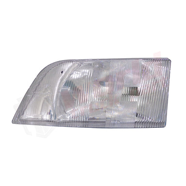 RH Headlight, Halogen,Black, 1996-2003, Volvo VNM